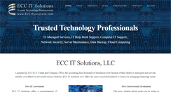 Desktop Screenshot of eccitsolutions.com